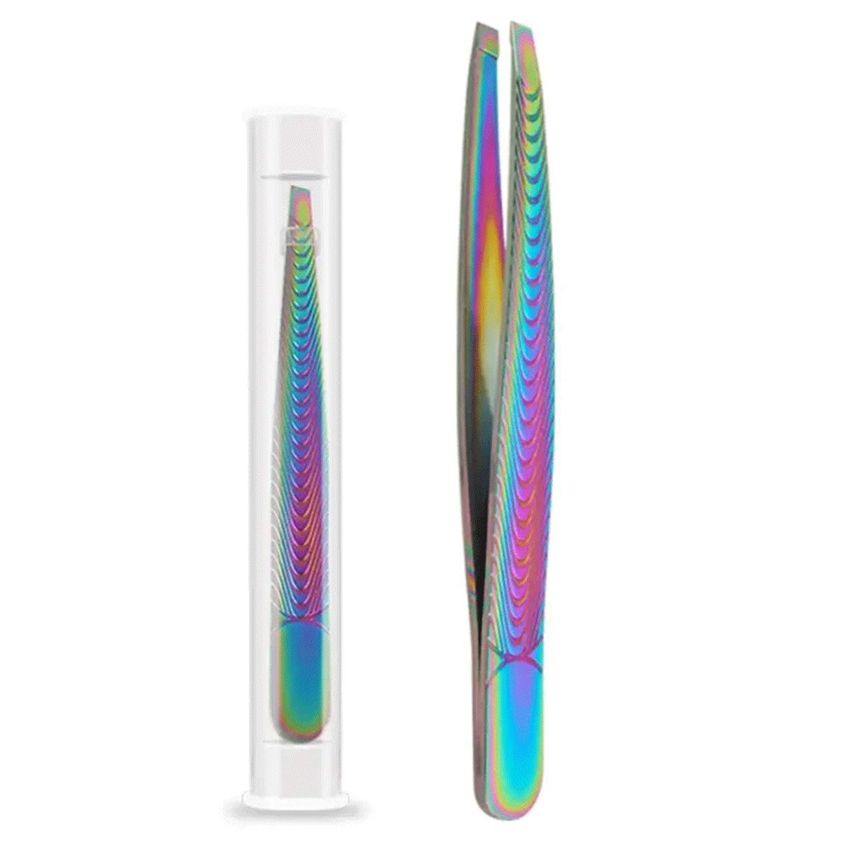 slanted-eyebrow-tweezer-rainbow-stainless-steel
