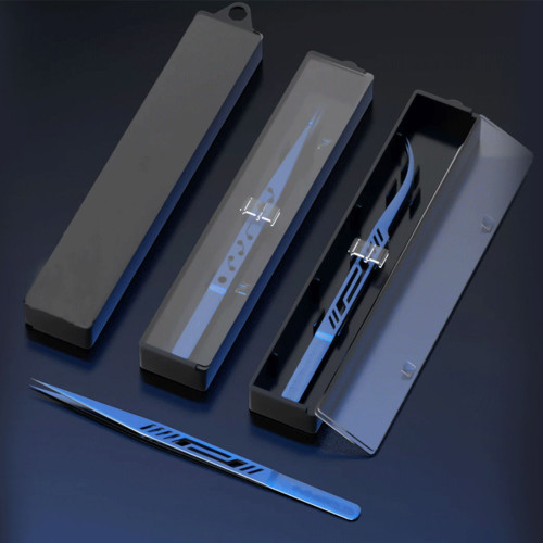Precision Tweezers Set with Case