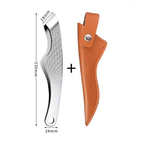 Wide-Mouth Grooming Tweezers with Leather Case