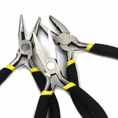 Curved Needle-Nose Hair Extension Pliers