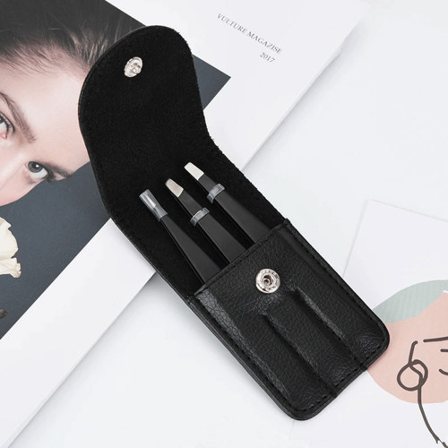 Eyebrow Tweezer Set with Case